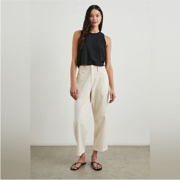 Rails NWT Joss Pant in Ecru Size XL MSRP $188 - Picture 4 of 5
